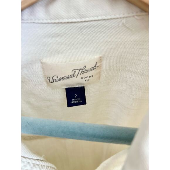 Universal Thread Button Front Boiler Suit Cream - Picture 6 of 7